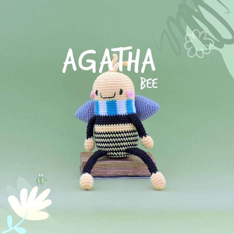 Agatha Bee - Mundo Animal - Enfibras Amigurumis