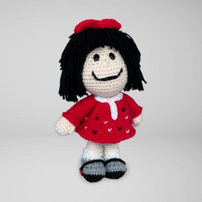 Mafalda - Mundo Fantástico - Enfibras Amigurumis