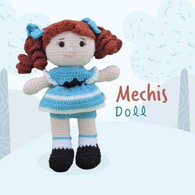 Mechis Doll - Amigurumis - Enfibras Amigurumis