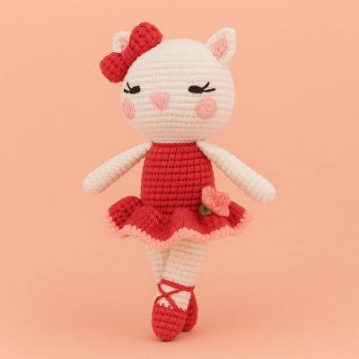 Susy Bailarina tejida a mano | Amigurumi EnFibras