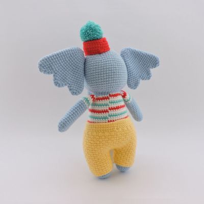 Luisa Elefante - Amigurumi Tejido a Mano | EnFibras
