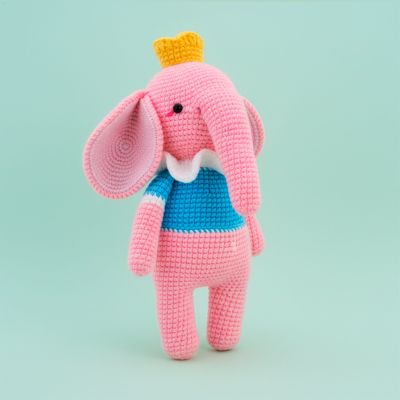 Princesa Elefanta amigurumi tejido | Enfibras
