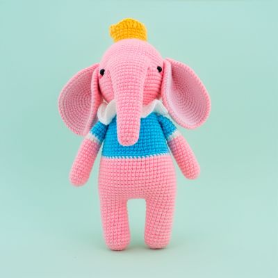 Princesa Elefanta amigurumi tejido | Enfibras