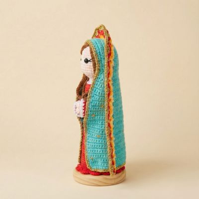 Virgencita de Guadalupe tejida a mano | Amigurumi Religioso
