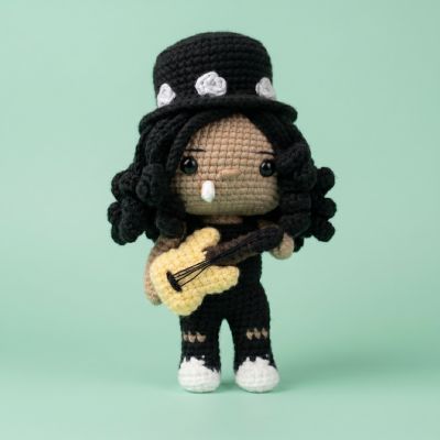 Slash - Amigurumi Tejido a Mano y Hipoalergénico