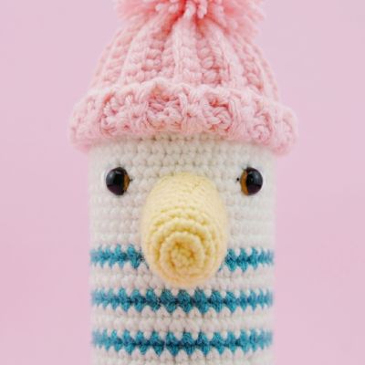 Alberto Gaviota - Amigurumi Marinero Pica Pau | EnFibras
