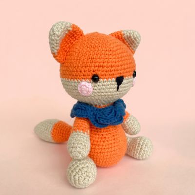 Alec Zorro - Amigurumi Tejido a Mano Hipoalergénico | EnFibras