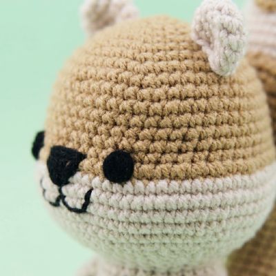 Angus Ardilla - Amigurumi Pica Pau Hecho a Mano | EnFibras