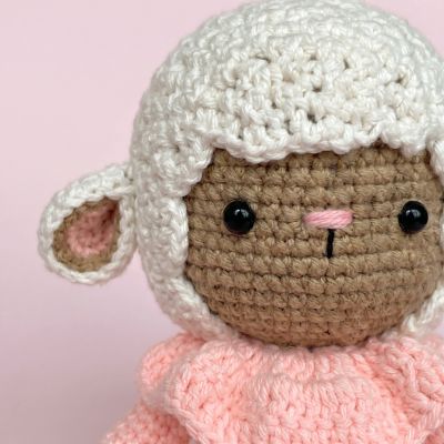 Babi Oveja - Amigurumi para Bebé Tejido a Mano | EnFibras