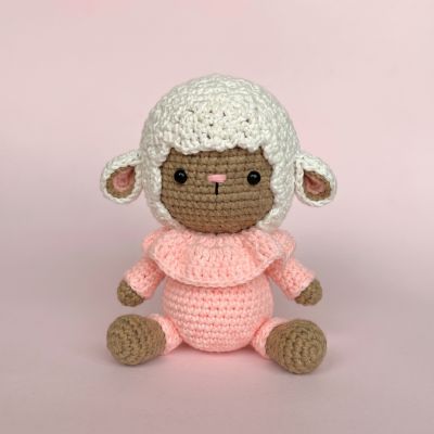 Babi Oveja - Amigurumi para Bebé Tejido a Mano | EnFibras
