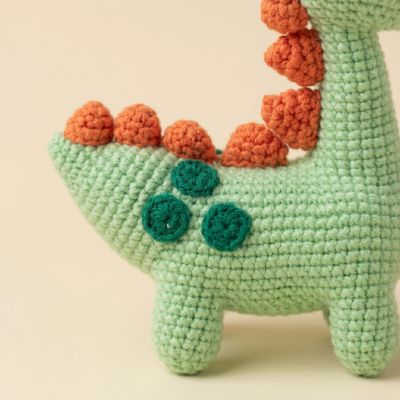 Edy Dinosaurio - Amigurumi Tejido a Mano | EnFibras