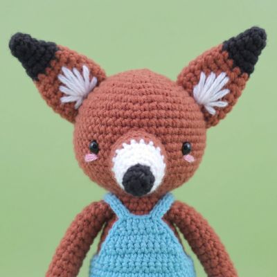 Félix Zorro - Amigurumi Pica Pau Tejido a Mano | EnFibras
