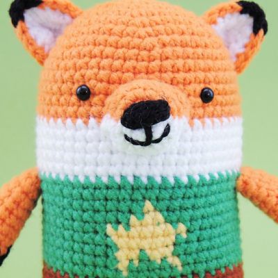 Foxy Zorro - Amigurumi Tejido a Mano | EnFibras