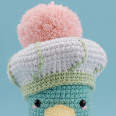 James Pato - Muñeco Amigurumi Tejido a Mano | EnFibras