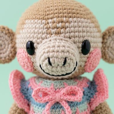 Lupita Mona Araña - Amigurumi Tejido a Mano | EnFibras