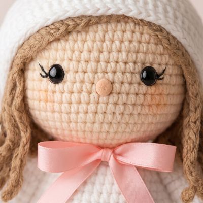 Mimi Conejita - Muñeca Amigurumi Tejida a Mano | EnFibras