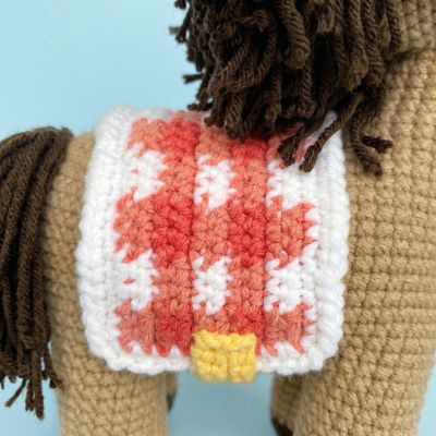Ton Caballo Amigurumi - Muñeco Tejido a Mano | EnFibras
