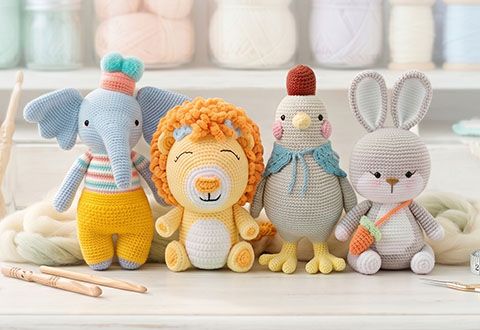 El Compañero de Aventuras Ideal: Por Qué los Niños Aman los Amigurumis de Animales